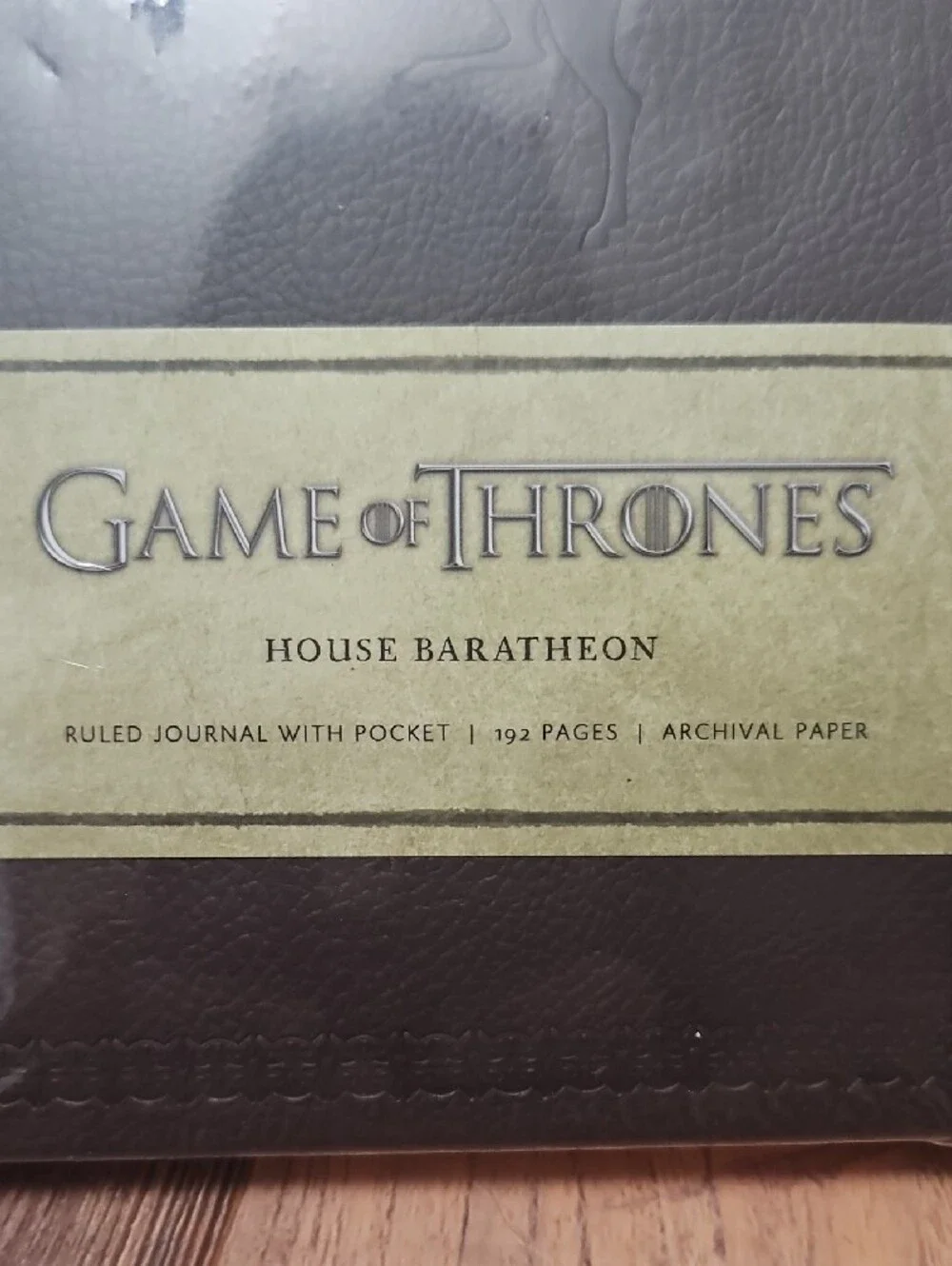 House Baratheon Brown Ruled Journal